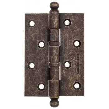 Дверная петля универсальная с круглым колпачком Fratelli Cattini CR102 102x75x3