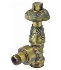 Вентиль Carlo Poletti "Art Deco" термостатический угловой 3/4