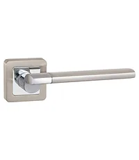 Дверная ручка Punto (Пунто) на квадратной розетке "GALAXY" QR