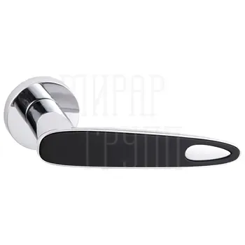 Ручка дверная на круглом раздельном основании Val de Fiori (Вал де Фиори) "ЛЕВАНТО"