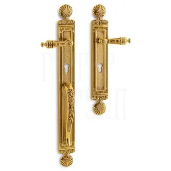 Нажимной гарнитур для входной двери под цилиндр Salice Paolo "Boston" 3205Y