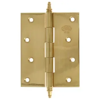 Петля дверная универсальная латунная Amig 1004 100x80x3