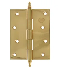 Петля дверная универсальная латунная Amig 1004 100x80x3