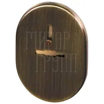 Накладка Fuaro (Фуаро) на сувальдный замок ESC.S-lift.SF/OV.476 (ESC 476) с шторкой