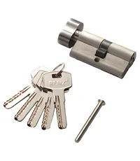 Цилиндр Renz 60 мм К-З, компьютерный ключ INCC 60-H