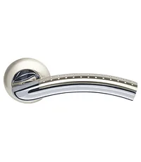 Ручка раздельная на круглой розетке Armadillo "Libra" LD26