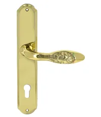 Дверная ручка Extreza "MIREL-ROSE" (Мирель-роуз) на планке PL01