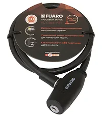 Замок тросовый Fuaro Фуаро PL-0865-KEY 8х650 мм 2 ключа