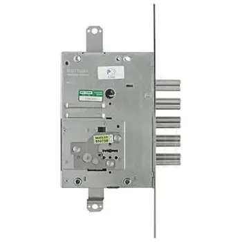 Замок Mottura (Моттура) врезной сувальдный 52.J505M-S MyKey (левый) ключ 60 мм