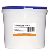 Клей Fuaro (Фуаро) ПВА D3 Экстра повышенной влагостойкости и прочности (18 кг)