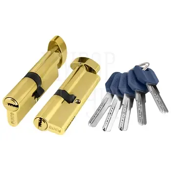 Цилиндровый механизм Punto (Пунто) (Z402/80) Z4002Knob 80 mm (35+10+35) с вертушкой