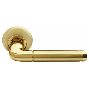 Дверная ручка на круглой розетке RUCETTI RAP 2