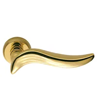 Дверная ручка на розетке Colombo "Piuma" AR 11 RSB