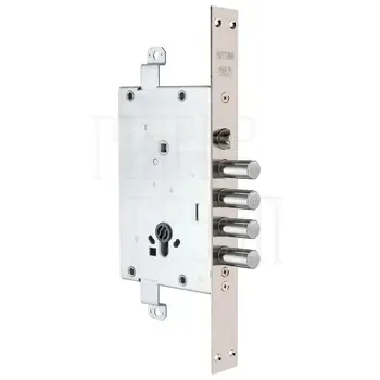 Корпус Mottura (Моттура) врезного замка с защёлкой 82.535W800B Универсальный