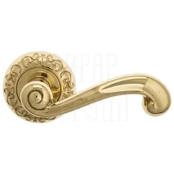 Дверная ручка на розетке Venezia "CARNEVALE" D4