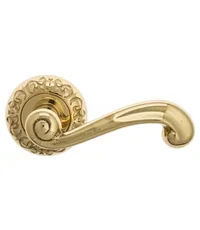 Дверная ручка на розетке Venezia "CARNEVALE" D4