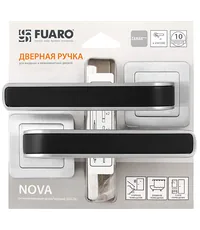 Дверные ручки-защелки на раздельном основании Fuaro (Фуаро) "NOVA" XM/HD