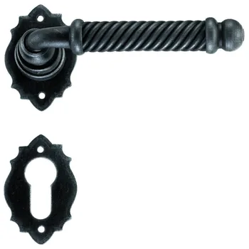 Дверная ручка кованая раздельная Galbusera ART. 2101 "MADRID"