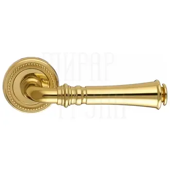 Дверная ручка Extreza "CANNA" (Канна) 327 на круглой розетке R03