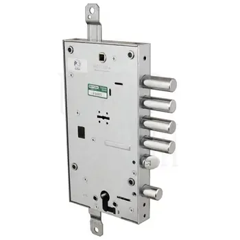 Замок врезной Mottura (Моттура) двухсистемный 54.797-D (правый) (без накладок)