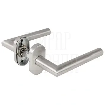 Дверные ручки-защелки на раздельном основании Fuaro (Фуаро) R.DSS201-0204P/19 INOX 201