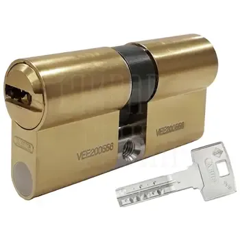 Цилиндровый механизм Abus Vela.2000 MX ключ-ключ 100 mm (25+10+65)