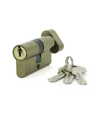 Цилиндровый механизм Фабрика замков E AL 60 T01 античная бронза