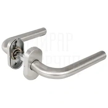 Дверные ручки-защелки на раздельном основании Fuaro (Фуаро) R.DSS201-0201P/19 INOX 201