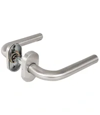 Дверные ручки-защелки на раздельном основании Fuaro (Фуаро) R.DSS201-0201P/19 INOX 201