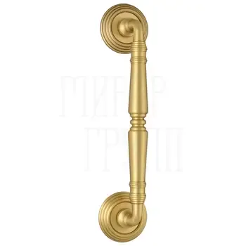 Ручка дверная скоба Extreza "Petra" (Петра) 250 мм (205 мм) на круглых розетках R05