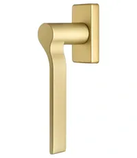 Ручка оконная Extreza Hi-Tech "FORMA" 137 HW матовая латунь