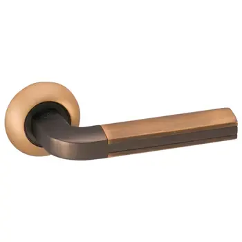 Дверная ручка на круглой розетке ADDEN BAU "PAREJO" A193