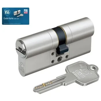 Профильный цилиндр ключ-ключ BASI V55 MODULAR - 35*/35* 70 mm (30+10+30)