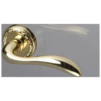 Дверная ручка Extreza "FLEXA" (Флекса) 335 на круглой розетке R02