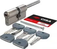 Цилиндр замка Cisa (Чиза) ключ-шток ASIX P8 0Q317-87.12 (90 мм/55+10+25)