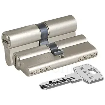 Цилиндровый механизм Kale kilit (Кале килит) 164 BN/90 (35+10+45) mm никель