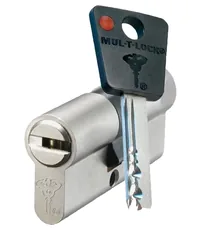 Цилиндровый механизм ключ-ключ Mul-T-Lock 7x7 86 mm (36+10+40)