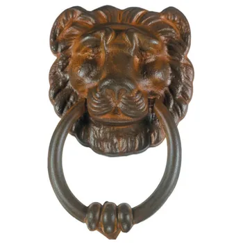 Дверная рчка-гонг(стучалка) кованая стальная Galbusera Art.2215 BATTENTE