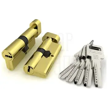 Цилиндровый механизм Fuaro (Фуаро) (R602/70) R6002Knob 70 mm (30+10+30) с вертушкой