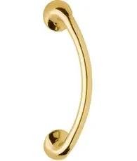 Дверная ручка-скоба Mandelli 3025/R-B (260/210 mm)