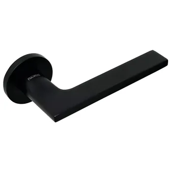 Дверная ручка на круглой розетке RUCETTI RAP 31 SLIM-R