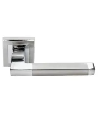 Дверная ручка на квадратной розетке RUCETTI RAP 17-S