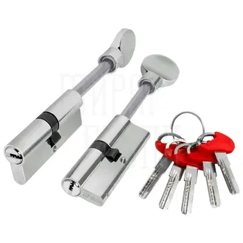 Цилиндровый механизм Fuaro (Фуаро) (D-PRO507/90) D-PRO5007Tang90(55+10+25) со штоком