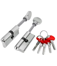 Цилиндровый механизм Fuaro (Фуаро) (D-PRO507/90) D-PRO5007Tang90(55+10+25) со штоком