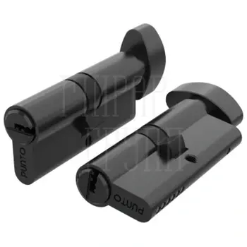 Цилиндровый Punto (Пунто) Z3002Knob110(50+10+50) с вертушкой BL