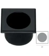 Торцевая ручка купе (квадратная) Extreza Hi-tech 421