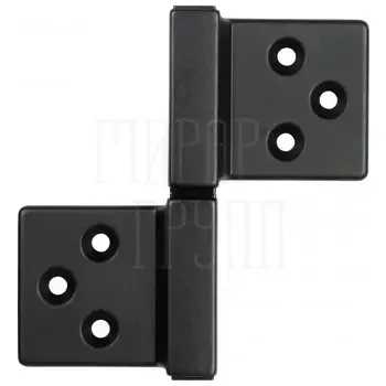 143**032_Q Петля накладная без врезки универсальная разборная ALDEGHI 32x35