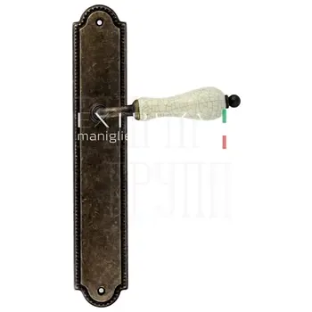 Дверная ручка Extreza "DANA CRACKLE" (Дана Кракле) 306 на планке PL03