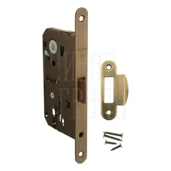 Замок врезной MECCANICO F120.13.33 Cyl цилиндрический с ответной планкой и шурупами