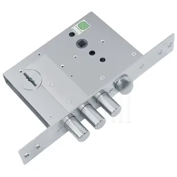 Замок Guardian (Гардиан) врезной сувальдный с защёлкой ЗВ 50.11 4 кл. (длинный кл. 59 мм) /123:004/